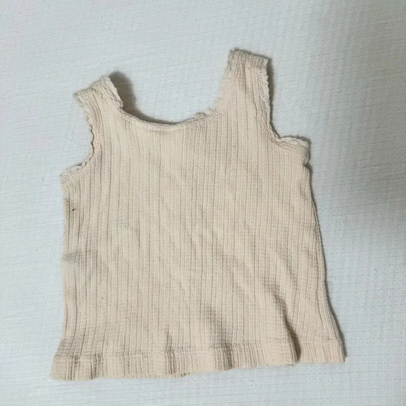 Zara Textured Cream Tank Top for baby size 6-9 months - Picture 5 of 5